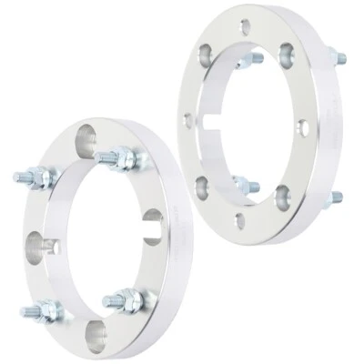 2Pc 1" Wheel Spacers 4/156 10x1.25 For Polaris Scrambler 850 Kawasaki Mojave 250 Foto 1 de 4