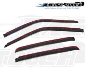 Dark Smoke In-Channel Window Visor Rain Guard 4pc Chevy Suburban C1500 1992-1999 - Bild 1 von 7