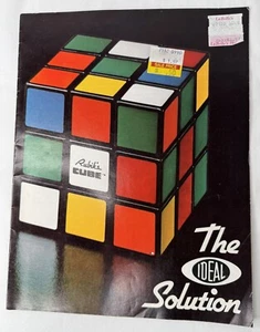 Vintage Rubik's Cube The Ideal Solution Booklet -How To Solve and Win - Picture 1 of 4