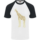 Giraffa Ecology Uomo S/S Baseball T-Shirt