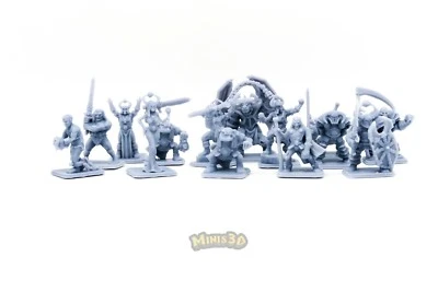 Custom Bosses HQ. Ulag, Sir Ragnar, Gulthor, Skullmar ... Minis3D