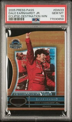 2005 Press Pass Dale Earnhardt Jr Eclipse Destination Win Talladega PSA 10 Pop 1 - Image 1 of 2