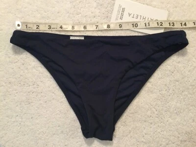 Athleta NWT XS 0 2 DRESS BLUE Clean LOW Rise Sm Seat Bottom Cheeky Bikini 405784 - Image 1 of 4