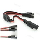 Splitter 2 Battery 1 cable 14AWG Car Plug Solar 20A Quick system SAE Power 14H