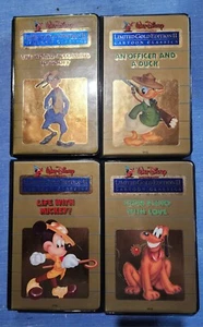 Walt Disney Limited Gold Edition VHS Lot Of 4 - Picture 1 of 14