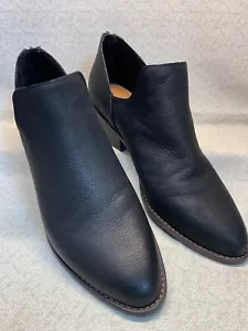 Lucky Brand Women's Lamela Leather Zipper Ankle Booties Size 11M Look Brand New! - Picture 1 of 9