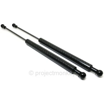 Amortiguadores de capó de fibra de carbono Greddy 18530101 se adaptan a: 08-15 Mitsubishi Lancer EVO X Foto 1 de 3