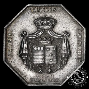 1818 - TOKEN - Mariage - Eure et Loir - FRANCIA - Picture 1 of 2