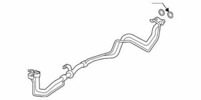 Manguera de succión deportiva utilitaria Ford Lincoln Edge MKZ 2015-2017 OEM NUEVA F2GZ19A834Aa Foto 1 de 2