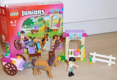 LEGO FRIENDS 10726 Stephanies Pferdekutsche Juniors Easy to Build  Pferd Mocca - Bild 1 von 4