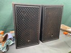 Vintage Sansui SP-2002 Speakers 3 ways 5spkr Pair Audiophile Lattice Grill retro