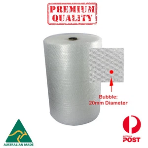 Bubble Wrap Large 750mm X 100m 20mm Bubble Premium Quality- Australia Made - Picture 1 of 3