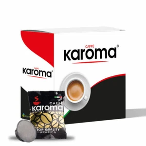 100 Capsule compatibili Lavazza* A Modo Mio Caffè Karoma - Arabica - Foto 1 di 2
