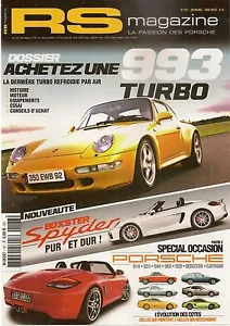 RS MAGAZIN 167 PORSCHE 981 BOXSTER PSYDER TEST 991 GTS 993 TURBO 964 TURBO 3.3 - Bild 1 von 3