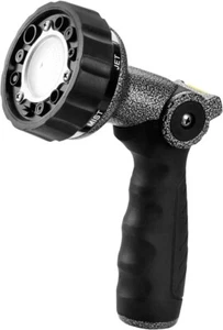 Garden Hose Nozzle Water Hose Spray Nozzle w/ Thumb Water Control On Off Valve - Picture 1 of 28