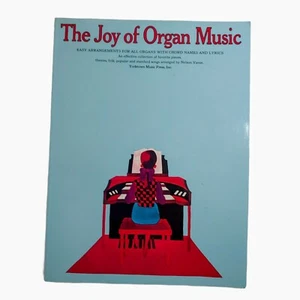 The Joy of Organ Music Vintage 1967 Easy Organ Arrangements With Chords N. Varon - Picture 1 of 5