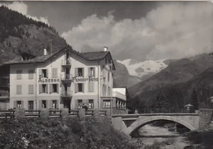 CARTOLINA *25 CHAMPOLUC VALLE D'AOSTA ALBERGO FAVRE MONTAGNA VIAGGIATA 1958 - Imagen 1 de 2