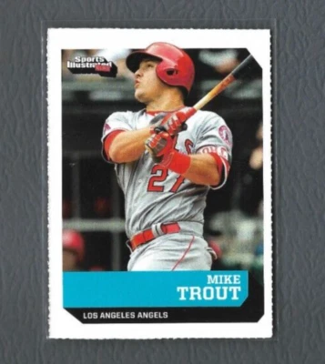 2017 Sports Illustrated MIKE TROUT SI for Kids Series 5 Card, LA Angels #617 - Image 1 of 2