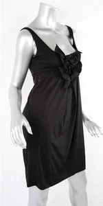 DIANE VON FURSTENBERG Womens Black Sleeveless Dress XS/S - Picture 1 of 5