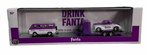 M2 Machines Hauler Fanta 1964 Dodge A100 Van & 1941 Willys Coupe Fanta - Bild 1 von 8