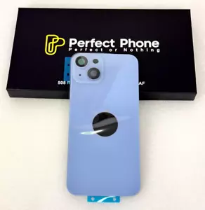 iPhone 14 Replacement Back Glass With Mag Safe-Camera Lens-Brackets-Magnets-UK - Picture 1 of 17