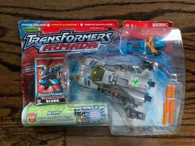 Transformers Armada Blurr w Incinerator Minicon Action Figures NEW Vintage 2002 - Image 1 of 2