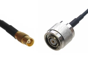 MCX Female to RP-TNC Male RF Coaxial Cable For Antenna Radio wifi 0.5~15FT - Picture 1 of 3