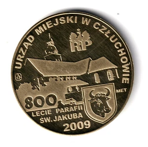 POLONIA 10 miedziaków 2009 CZLUCHOW - Sw. JAKUBA - Imagen 1 de 2