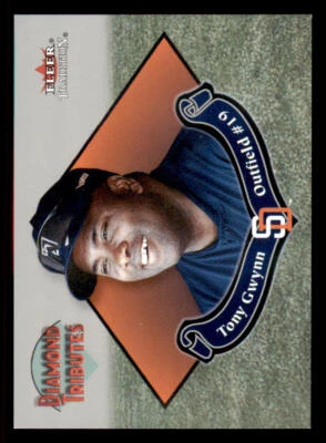 2002 Fleer Tradition Diamond Tributes #2 Tony Gwynn - Image 1 of 2