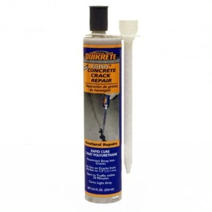 Quikrete 8650-69 FastSet Concrete Crack Repair LT GRAY 8.6oz - Picture 1 of 1