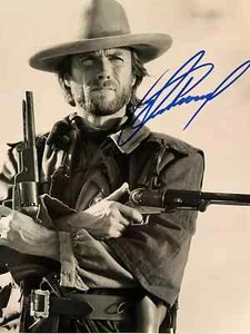 CLINT EASTWOOD SIGNED PHOTO AUTOGRAPH OUTLAW JOSEY WALES MOVIE 8X10 REPRINT - Picture 1 of 3
