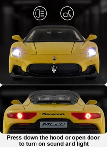 Toy model Maserati MC201/32 die-cast model car toy collection sound and light - Picture 1 of 15