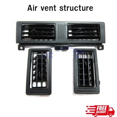 Ventilador de ventilación de aire rejilla calentador para Nissan NAVARA D21 carrocería dura 1987-1997 UTE Foto 1 de 3