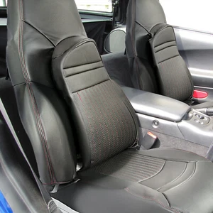 FOR CHEVY CORVETTE C5 1997-04 CUSTOM & COMPATIBLE FRONT FULL SEAT COVERS - Picture 1 of 13