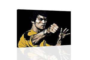 Bruce Lee Sketch II - LIENZO o IMPRESIÓN ARTE DE PARED - Imagen 1 de 2