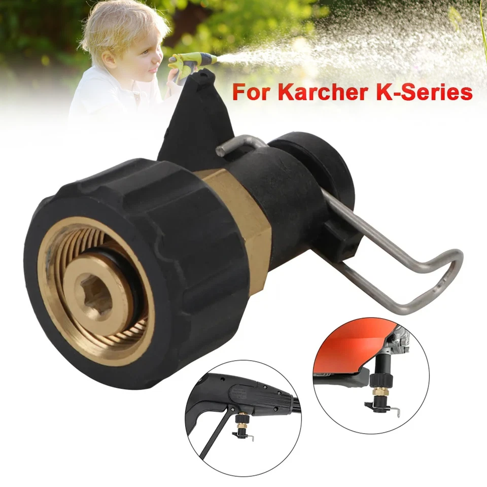 High Pressure Washer Quick Fit Hose Joiner Connector Adapter for Karcher Bosch - Image 1 of 4