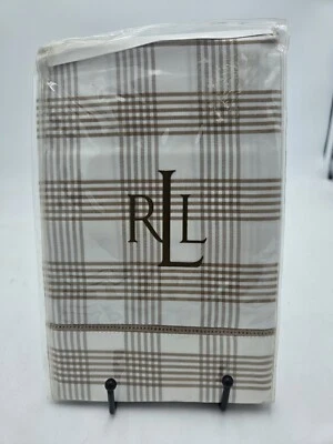 Nuevo Ralph Lauren Suite Camel/Blanco ESTÁNDAR Sham Foto 1 de 4