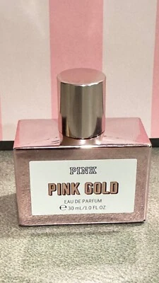 Victoria's Secret 粉色 粉色 金色 EAU DE PARFUM 香水 1 液量盎司 全新 全尺寸 — 第 1/3 张图片