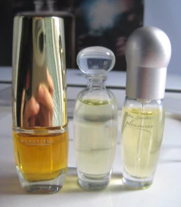 ๐3pc Lot Vintage Mini **PARFUM EDP Estee Lauder Pleasures perfume Beautiful - Picture 1 of 2