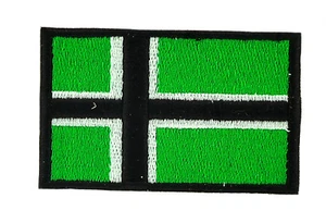 Vinnland VINLAND VIKING FLAG PATCH patches backpack BADGE IRON ON EMBROIDERED - Picture 1 of 1