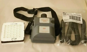 3M  Air-Mate HEPA Unit 520-03-63 w/ Battery filter BE-224 hose and vinyl clip - Picture 1 of 10