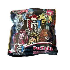 Monster High Puzzle 100 pezzi in movimento 2014 Mattel 9,1 x 10,3 pollici - Foto 1 di 10