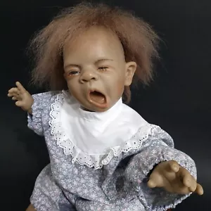 Schorschi von Petra Jeckle. Sammlerpuppe. Jeckle-Jansen Künstlerpuppen. 1993 - Bild 1 von 21