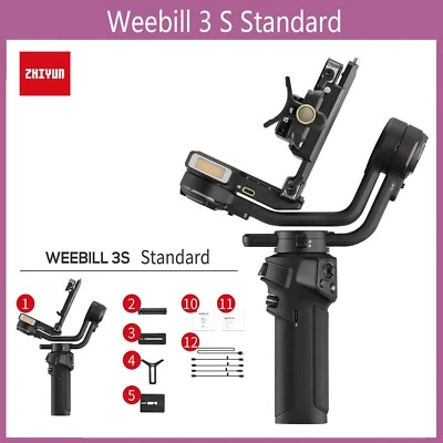 Zhiyun Weebill 3 S Standard Gimbal Stabilizer 3-Axis Handheld Video Stabilizer - - Image 1 of 4