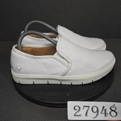 Zapatos sin cordones Nurse Mates Adela para mujer talla 9W blancos marrones cómodos todo el día Foto 1 de 4