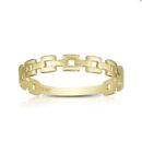 14k Yellow Real Gold Stacking Ring, Real Gold Ring 14k Fancy    Size 7