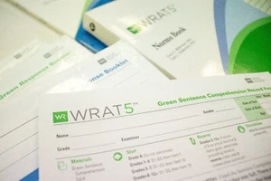 WRAT5 - Wide Range Achievement Test 5 - Large Print Assessment Program - Picture 1 of 2