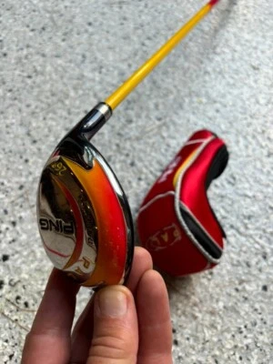 "Ping Pal Jr. Y-Flex 26 grados calle acero inoxidable y cubierta de palo en muy buena condición 31""" Foto 1 de 4