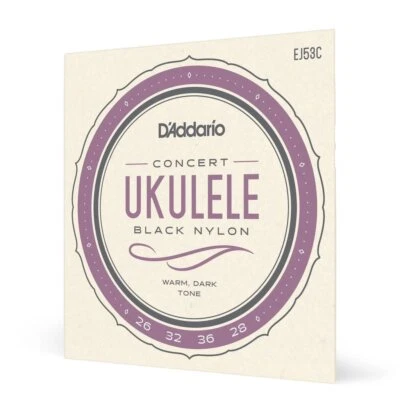 D'Addario EJ53C Pro-Arté Rectified Ukulele Strings, Hawaiian-Concert - Image 1 of 4