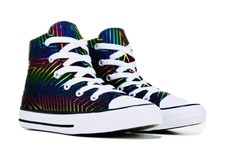 converse black rainbow